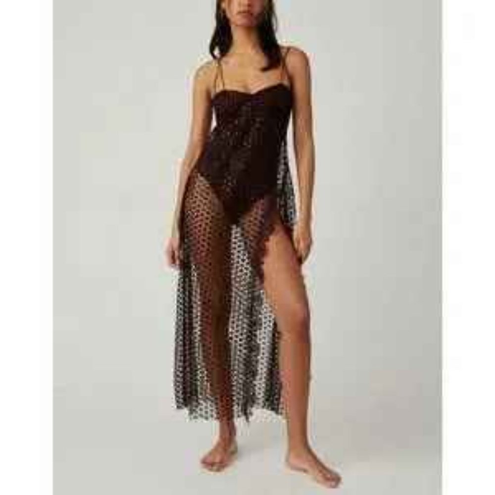 NWT Women’s intimately by Free People Smoke & Mirrors Bodysuit Sizes Sm, Med - Picture 11 of 16